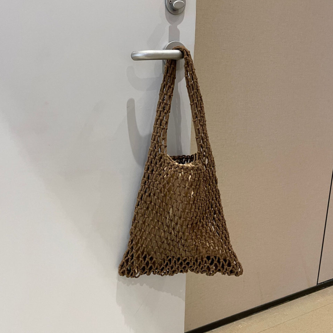 Handcrafted mesh tote bag Stornfield