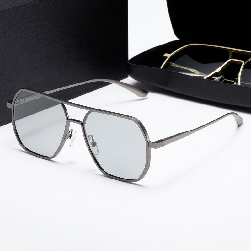 Women's innovative fashionable sunglasses with rectangular frame Stornfield