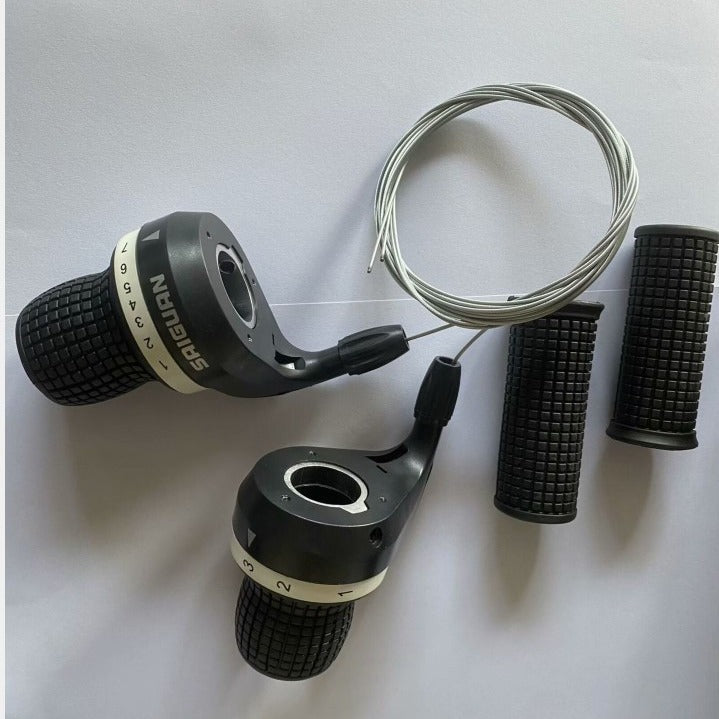 Ergonomic Textured Bicycle Handle Grips Stornfield