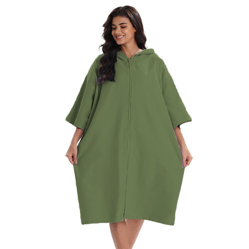 Practical and comfortable bathrobe poncho Stornfield