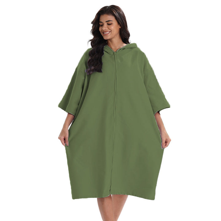 Practical and comfortable bathrobe poncho Stornfield