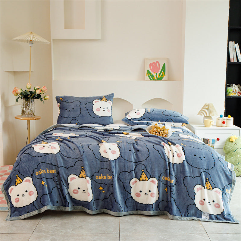 Women Patterned Blanket made of Soft Cotton Stornfield