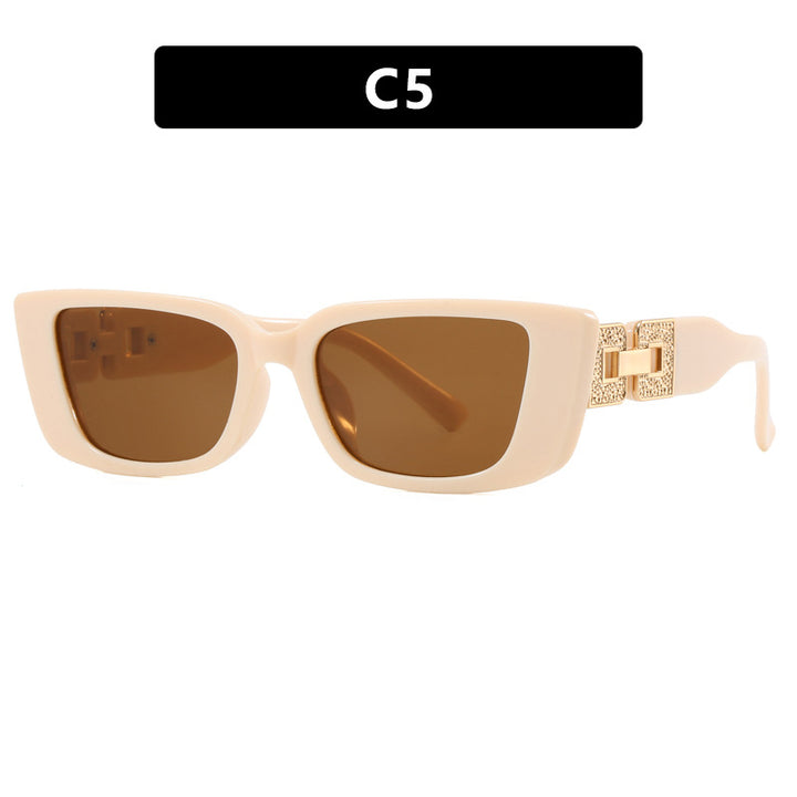 Women's trendy oversized sunglasses with unique leopard print Stornfield