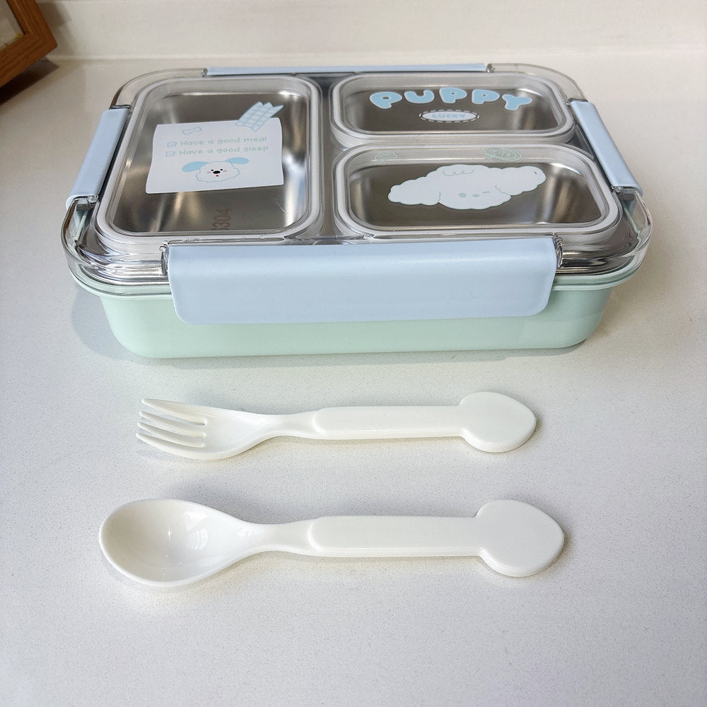 Multi-Compartment Lunch Container