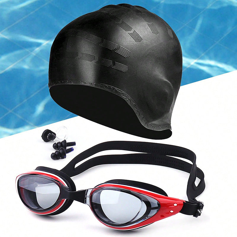 Swim set with breathable cap and optimal seal Stornfield
