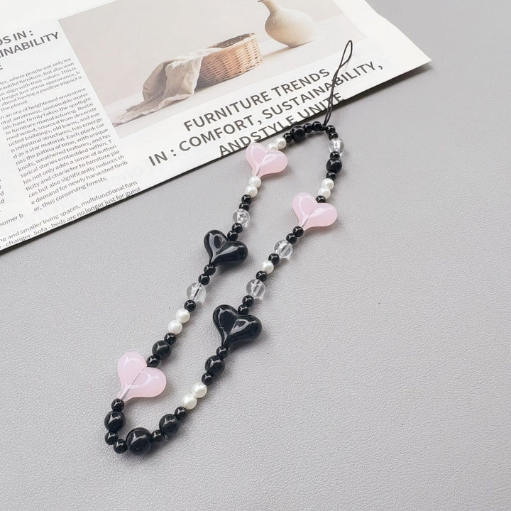 Heart-Shaped Beaded Eyewear Chain Stornfield