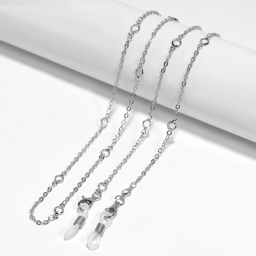 Crystal-Embellished Eyewear Chain Stornfield