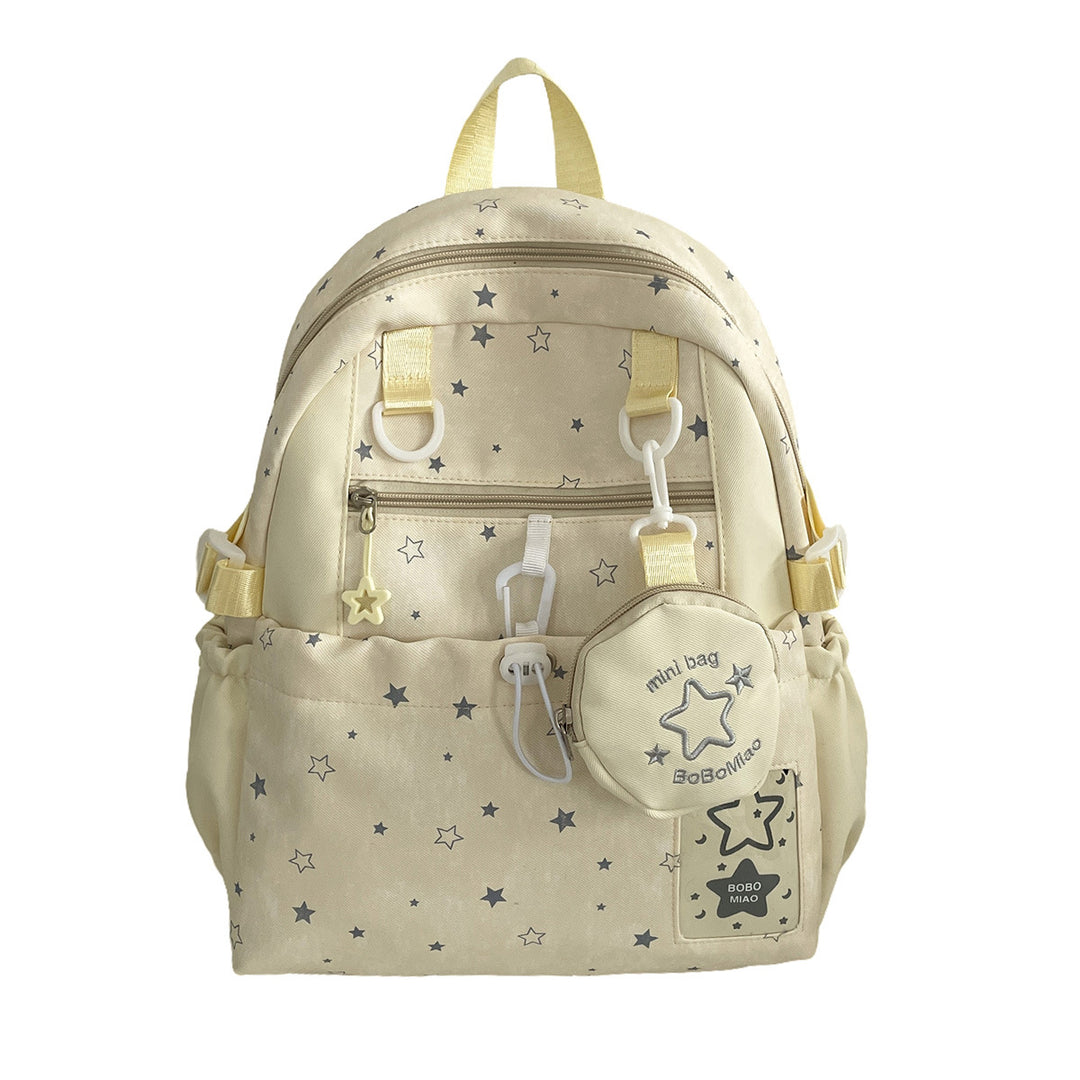 Star-Patterned Multi-Functional Backpack Stornfield