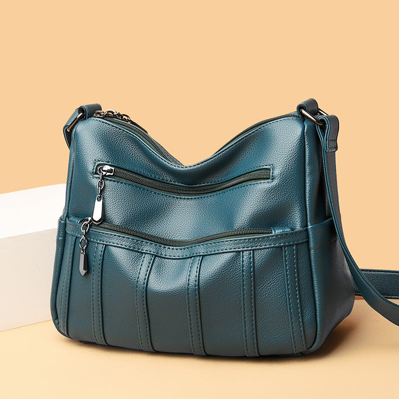 Elegant Textured Shoulder Bag Stornfield