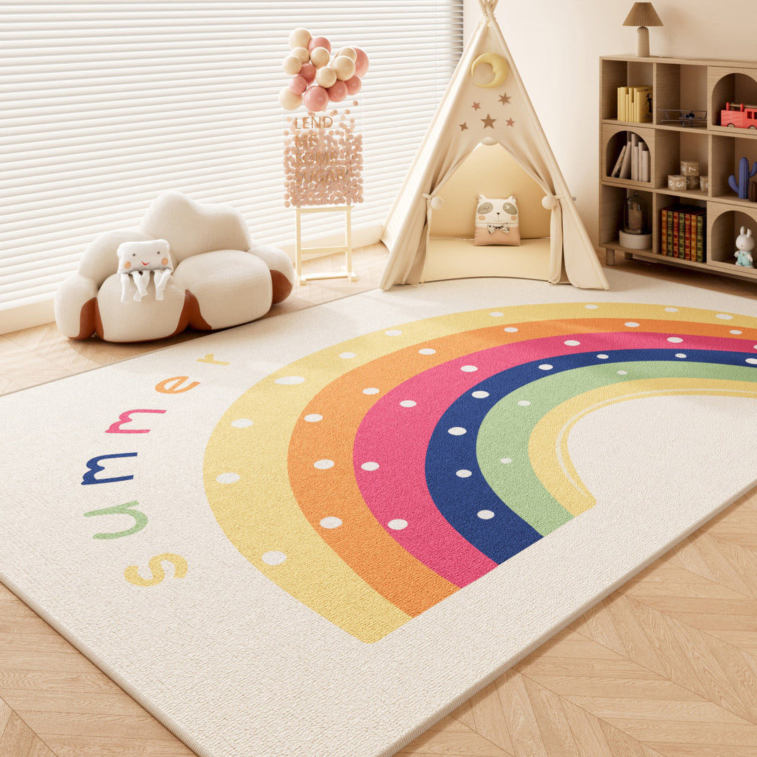 Playful Cartoon-Themed Area Rug Stornfield