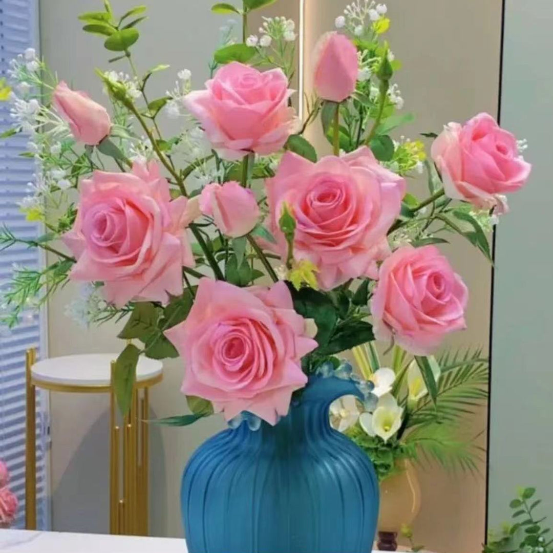 Lifelike Rose Floral Arrangement