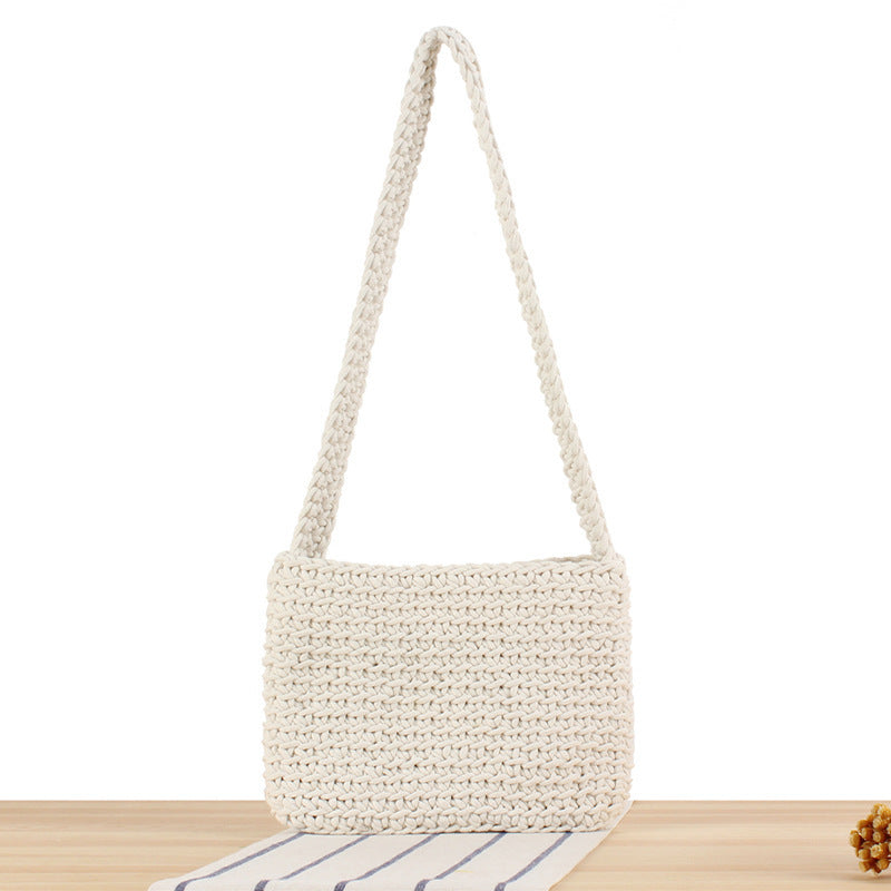 Handbag Made of High-Quality Macrame with Stylish Shoulder Strap Stornfield