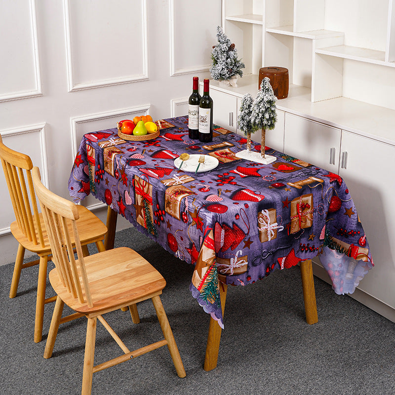 Festive tablecloth with Christmas motif Stornfield