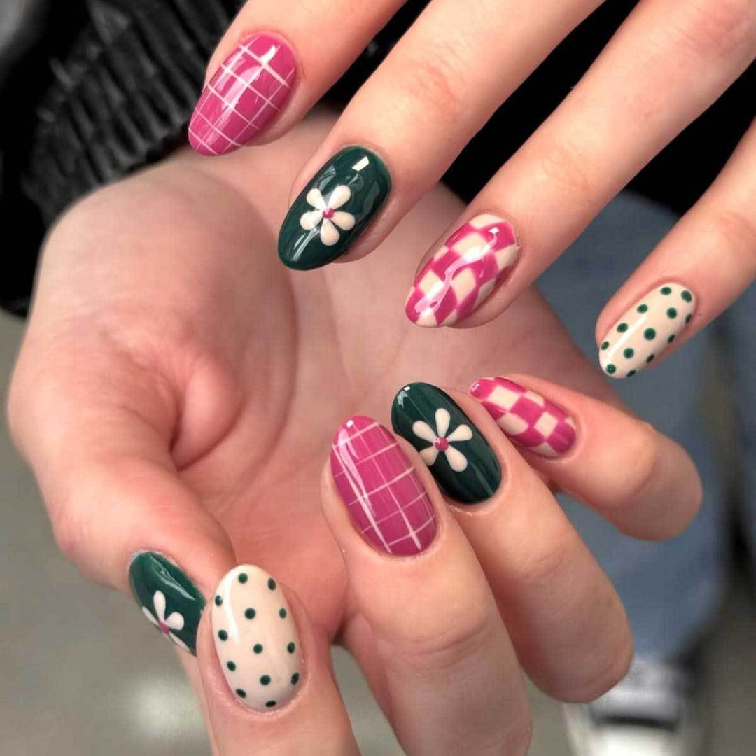Artistic Multi-Pattern Nail Art Kit