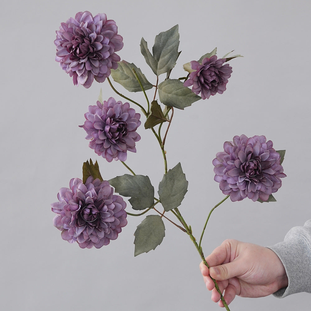 Faux Dahlia Stem