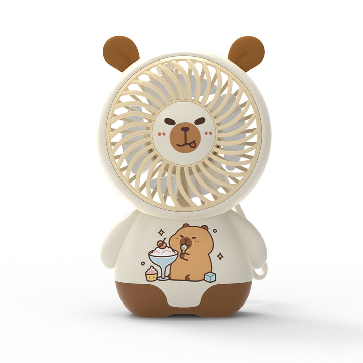 Unisex Portable Hand Fan in Cute Bear Design Stornfield