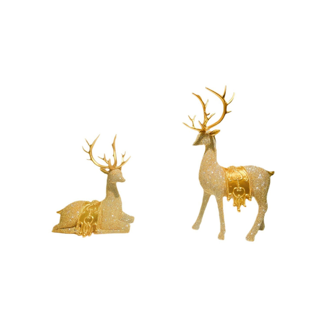 Elegant decorative figure of a majestic red deer Stornfield