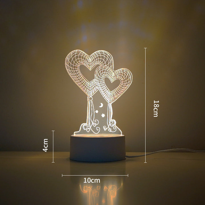 LED Tiger Figure Decorative Lamp