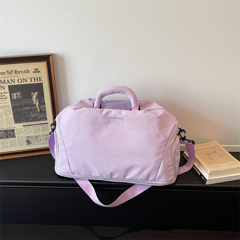 Travel Duffel with Multi-Functional Compartments