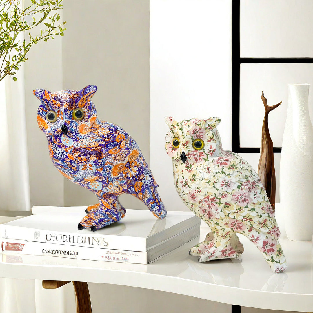 Artistic Owl Decorative Figure Stornfield