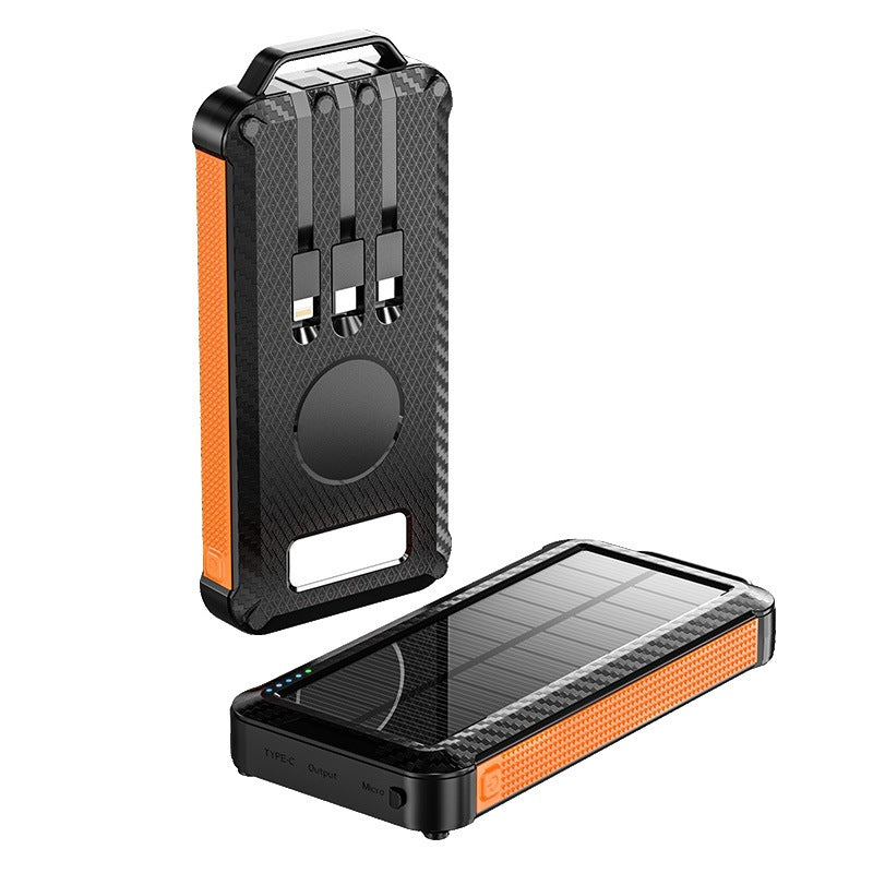 Solar Powerbank with Wireless Charging Technology Stornfield