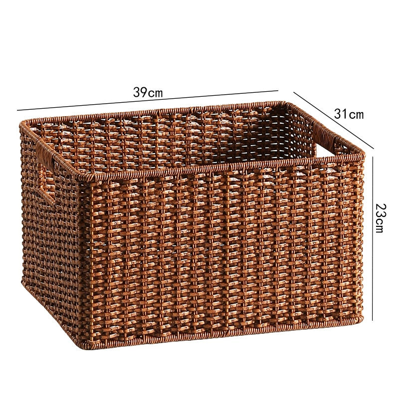 Premium Handwoven Square Storage Basket Stornfield