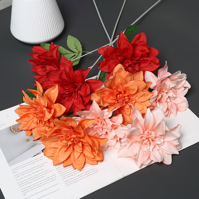 Lifelike Fabric Floral Arrangement