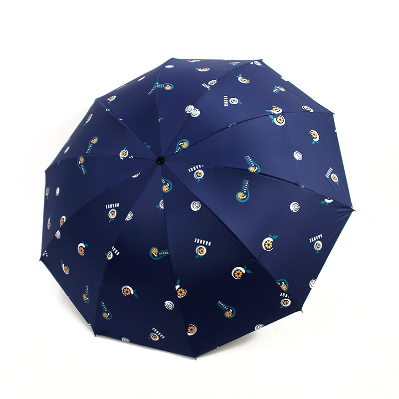 Ladies folding umbrella with cheerful motifs Stornfield
