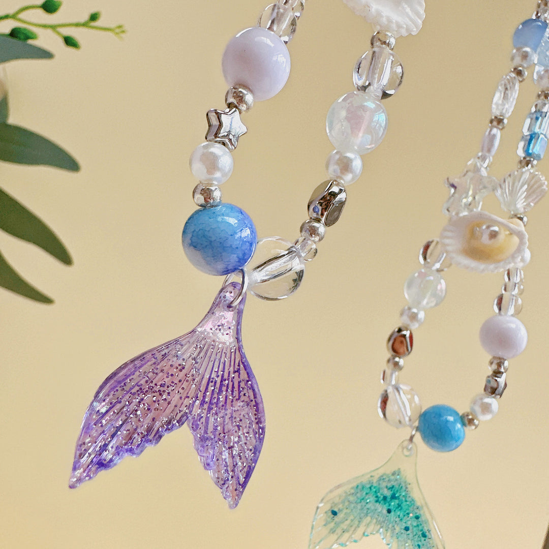 Mermaid-Inspired Beaded Necklace Stornfield