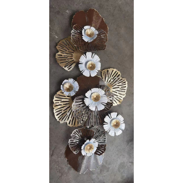 Decorative Metal Floral Wall Art Stornfield