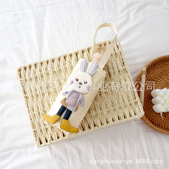 Ladies Foldable Umbrella Bag with Cute Rabbit Motif Stornfield