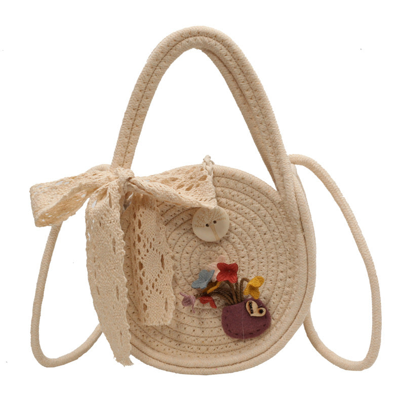 Decorative Handmade Basket Bag
