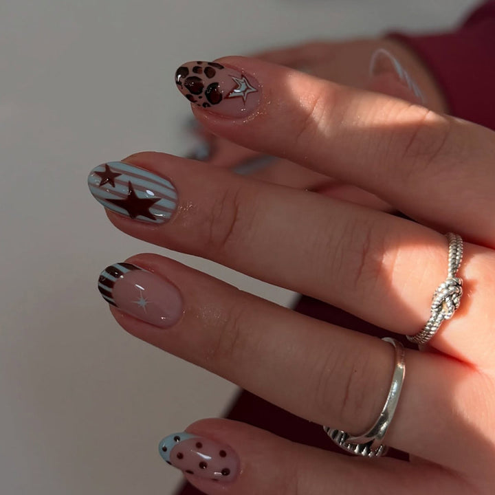 Creative Art Fingernails with Modern Star Design Stornfield