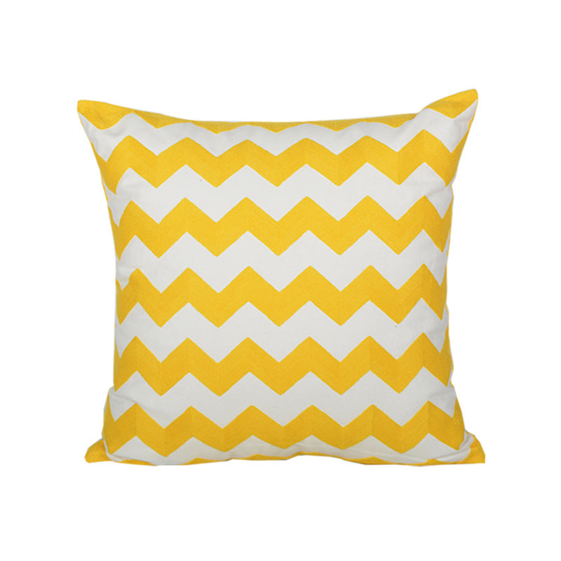 Artistic Geometric Cushion