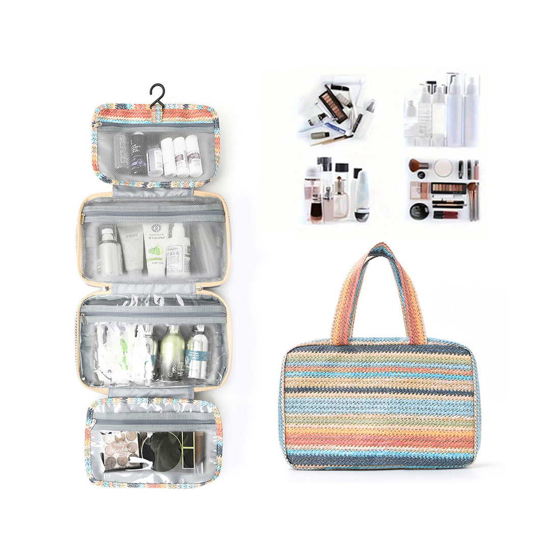 Multifunctional Cosmetic Organizer Bag with Hanging Design Stornfield