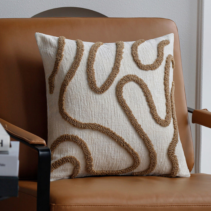 Decorative cushions with artistic pattern