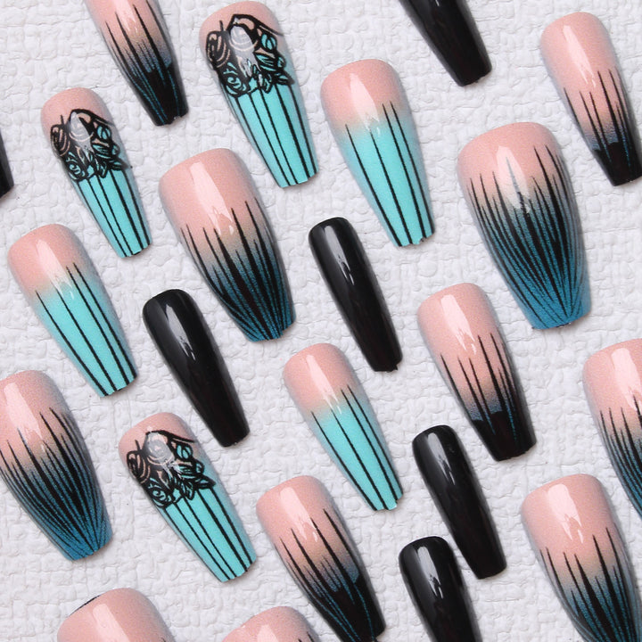 Ombre Gradient Nail Art Extensions Stornfield