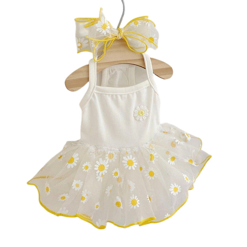 Strawberry Tulle Tutu Dress with Embroidered Berry and Organza