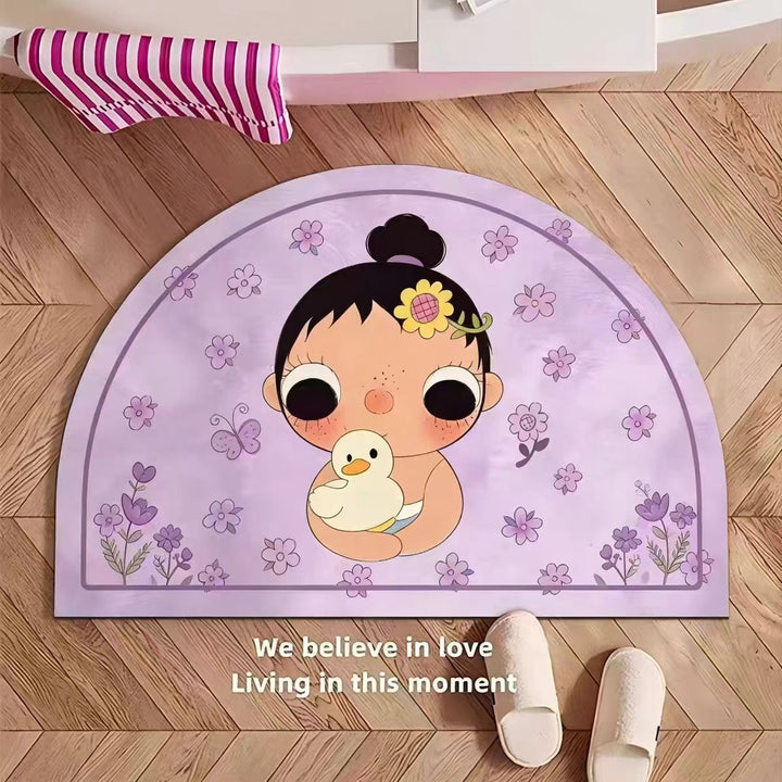 Cartoon Character Bath Mat