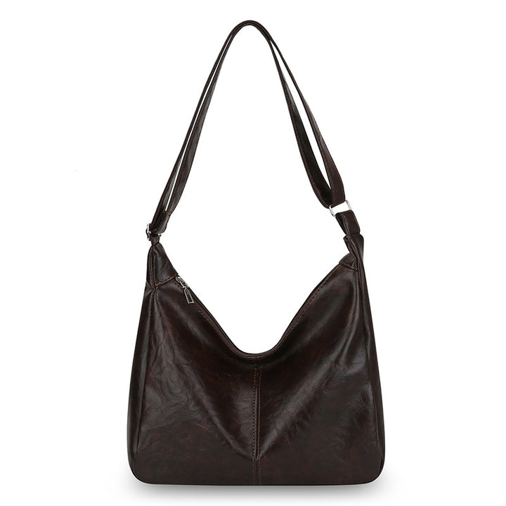 Elegant Leather Shoulder Bag Stornfield