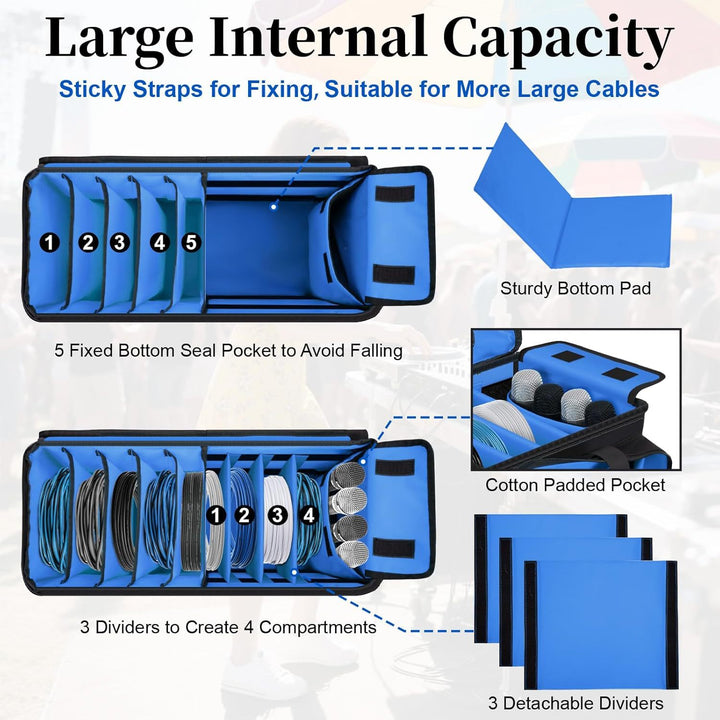 Multifunctional Cable Organizer Bag Stornfield