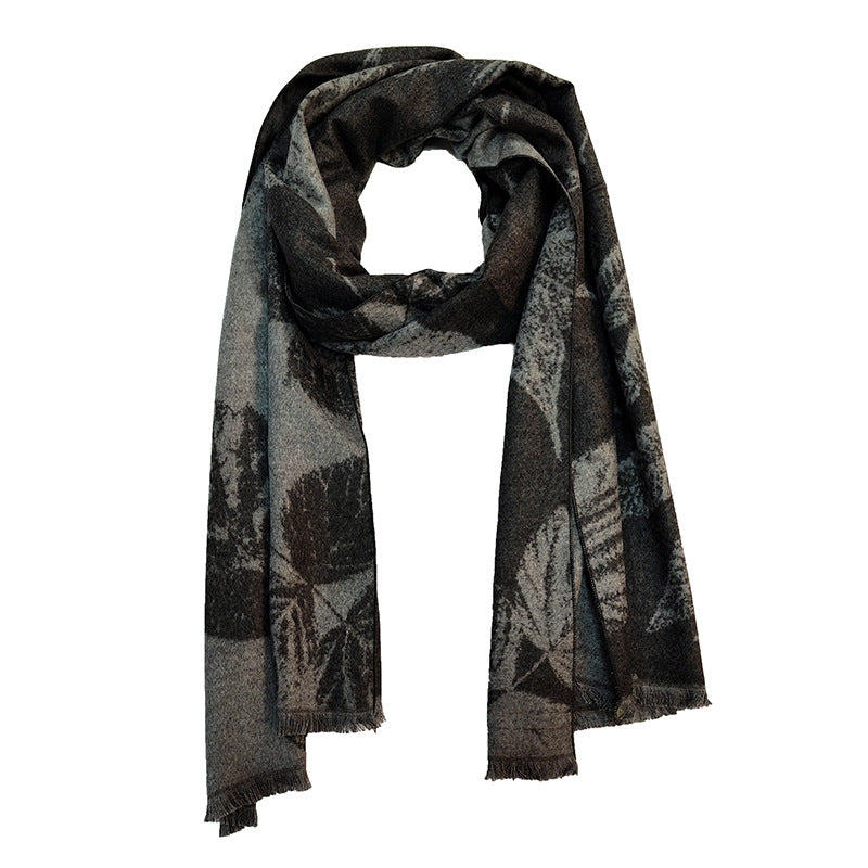 Ladies Elegant and Warm Scarf with Geometric Pattern Stornfield