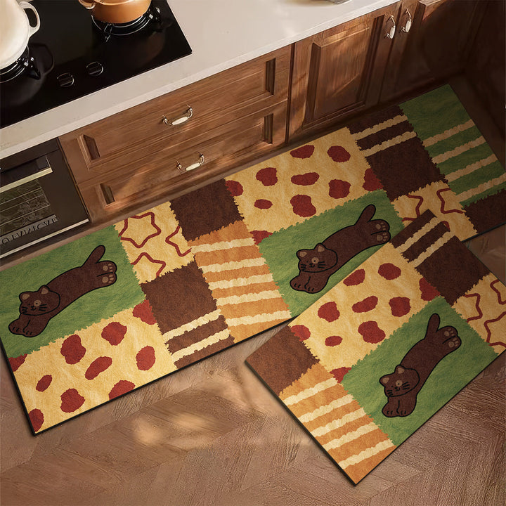 Home Décor Artistic Kitchen Mat