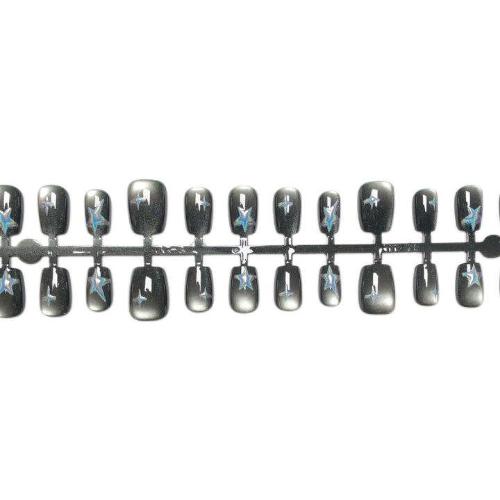 Decoratively Embellished Press-On Nail Art Set
