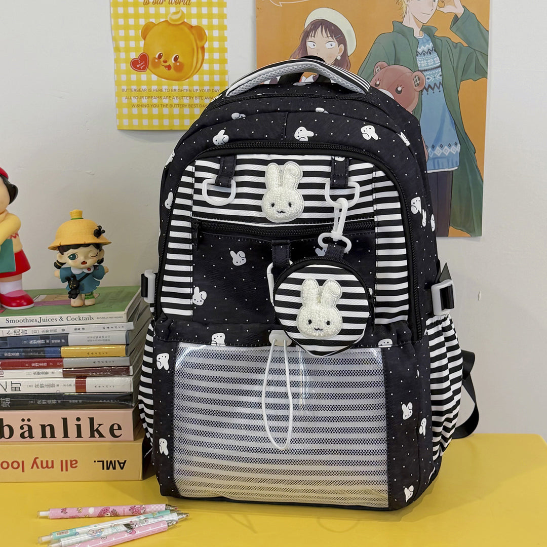 Cartoon Character Print Backpack Stornfield