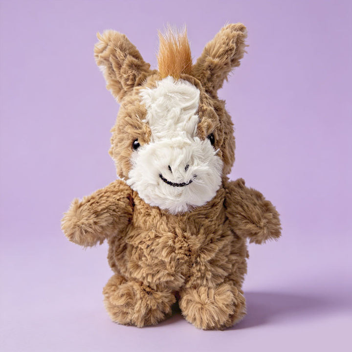 Plush Sitting Duck Soft Toy with Ultra-Soft Faux Fur and Bean-Fill Body Stornfield