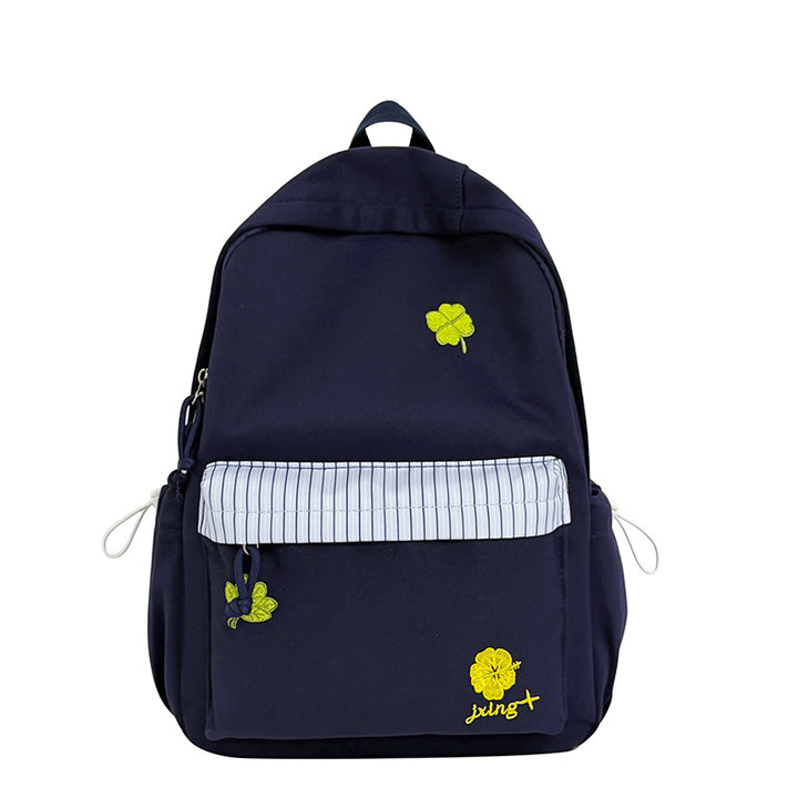 Playful Embroidered Casual Backpack Stornfield