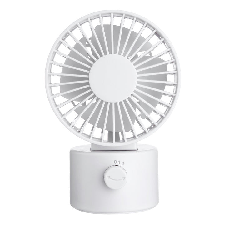 Unisex nan compact USB rechargeable personal desk fan with adjustable tilt Stornfield