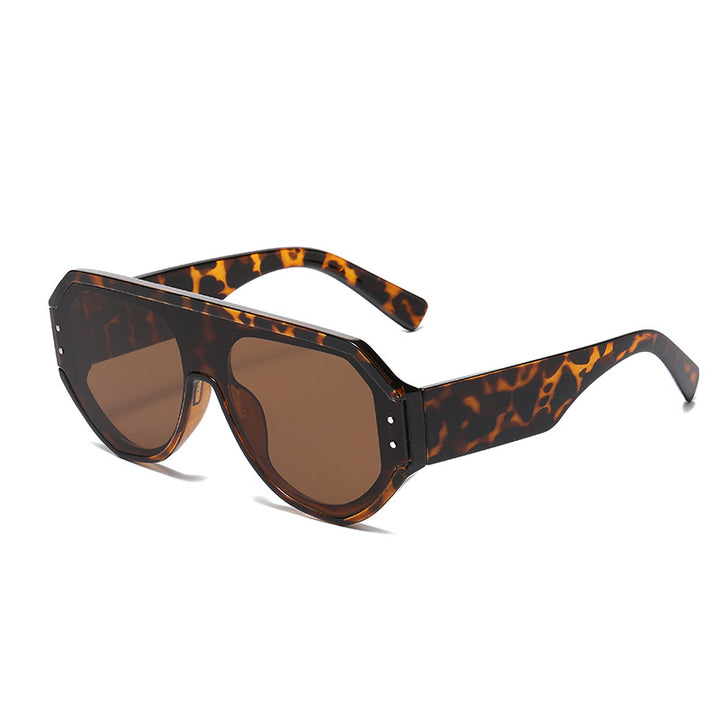 Men's Bold Frame Futuristic Sunglasses Stornfield
