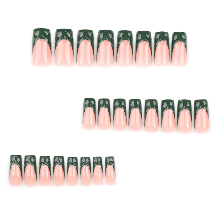 Artful Nail Extensions with Botanical Design Stornfield